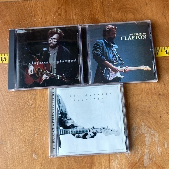Other - 3 Eric Clapton Cream cds classic rock guitar rock and roll blues